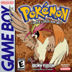 An older version of Pokémon Brown's cover.